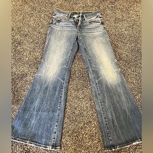 Express 70s flare mid rise.  Size 8 short.  Excellent condition